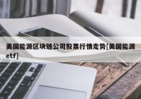 美国能源区块链公司股票行情走势[美国能源etf]